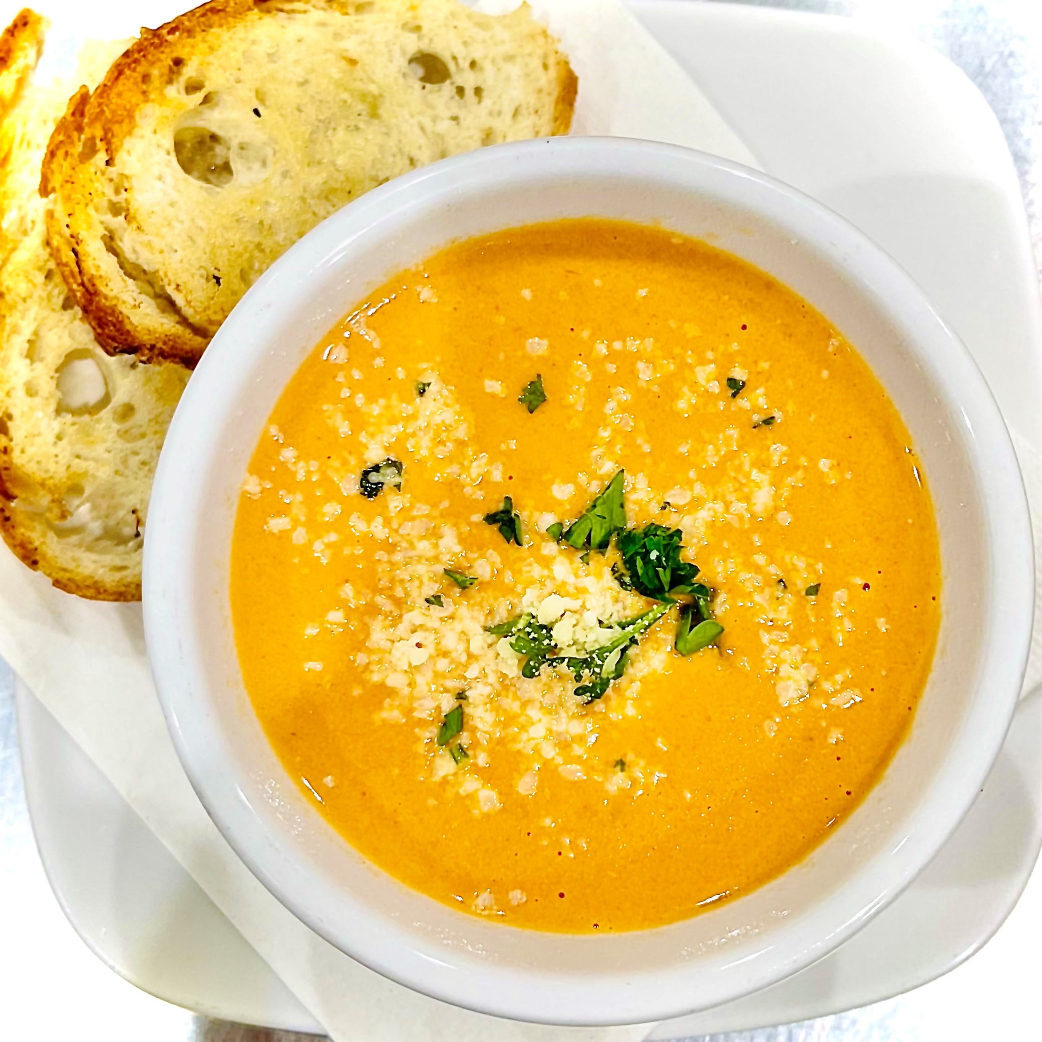 Order Creamy Tomato Bisque food online from Dunning Pour House store, Chicago on bringmethat.com