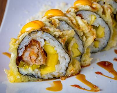 Order Spicy Lobster Tempura food online from Sushi Runner Express store, South Miami on bringmethat.com