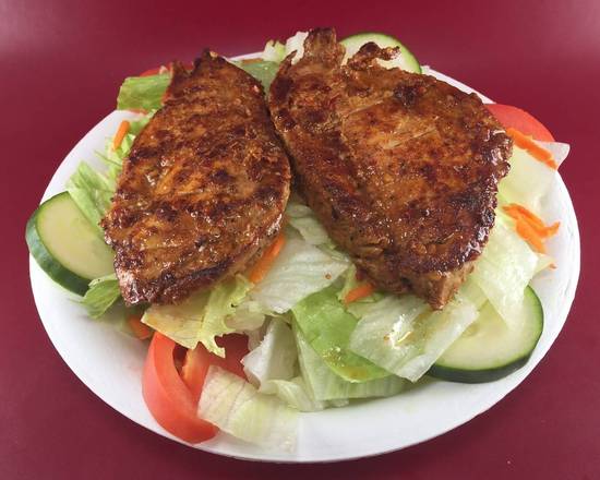 Order Spicy Chicken Salad food online from Michael's Burgers store, Canoga Park on bringmethat.com