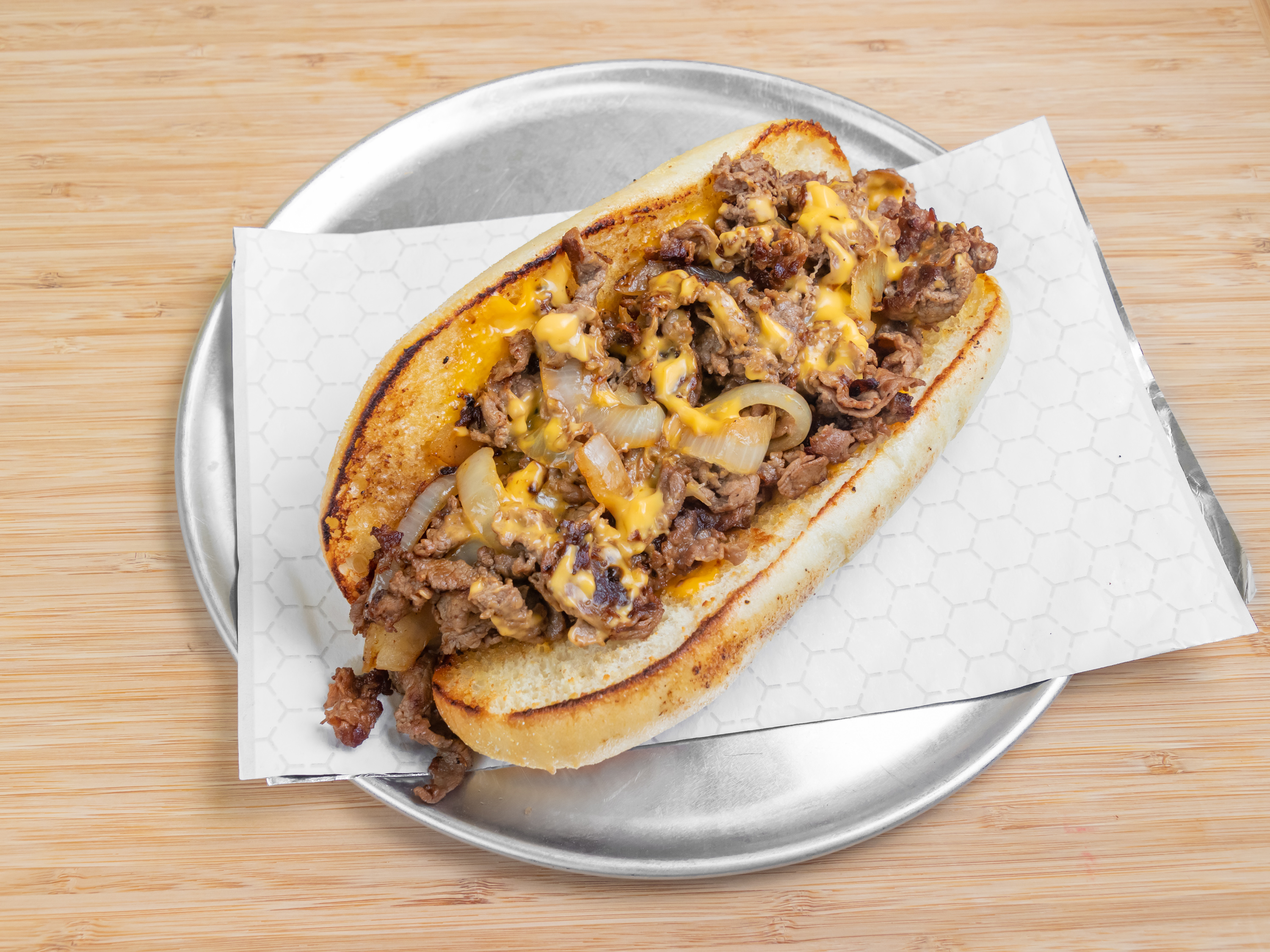 Order Philly Special Cheesesteak food online from Bud Burger & Steak store, Suwanee on bringmethat.com