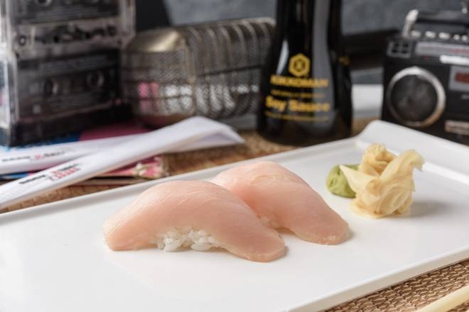 Order Nigiri Yellow Tail food online from Rock N Roll Sushi store, Warner Robins on bringmethat.com