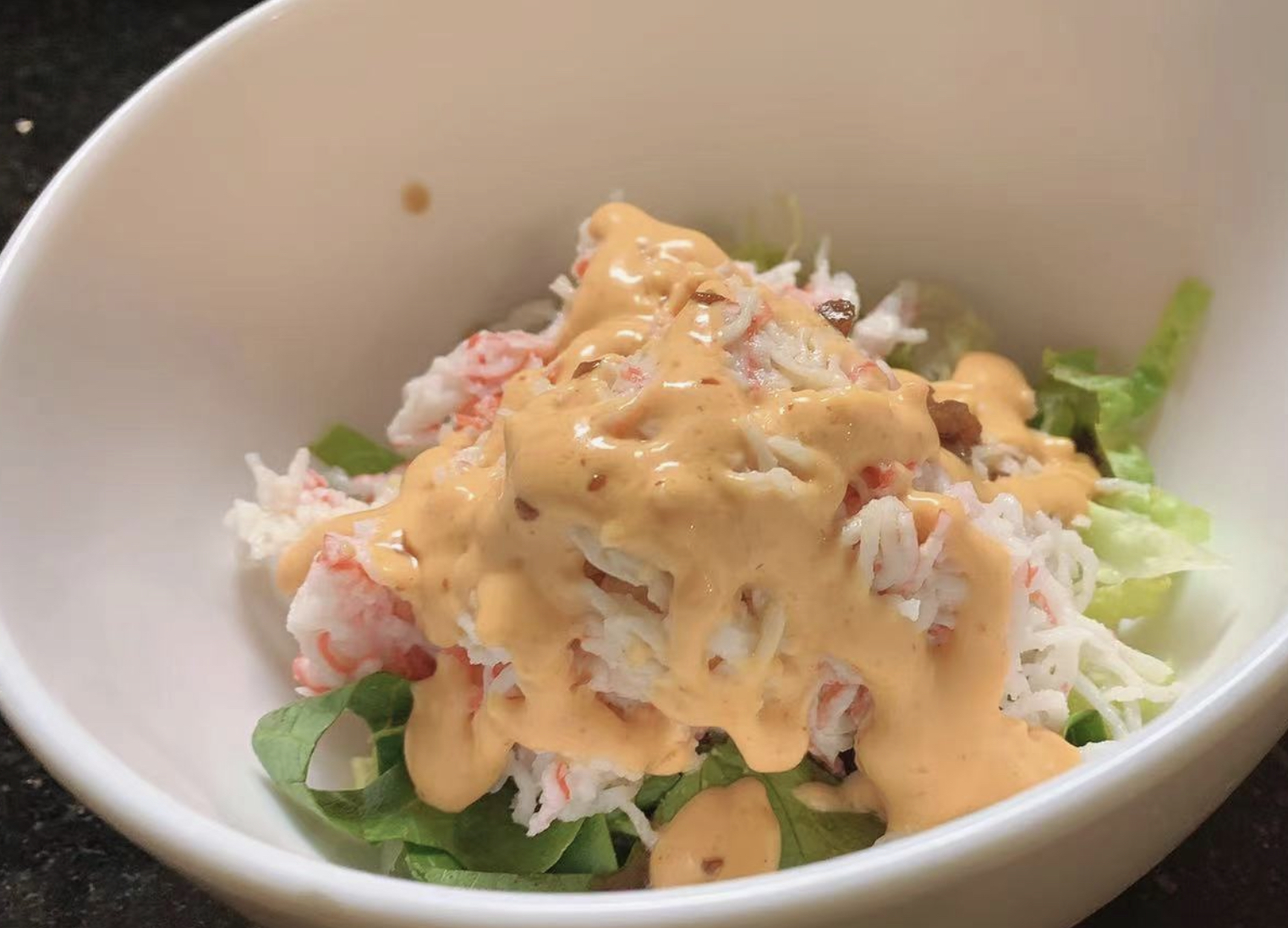 Order Crab Salad Bowl food online from Super Sushi store, Las Vegas on bringmethat.com
