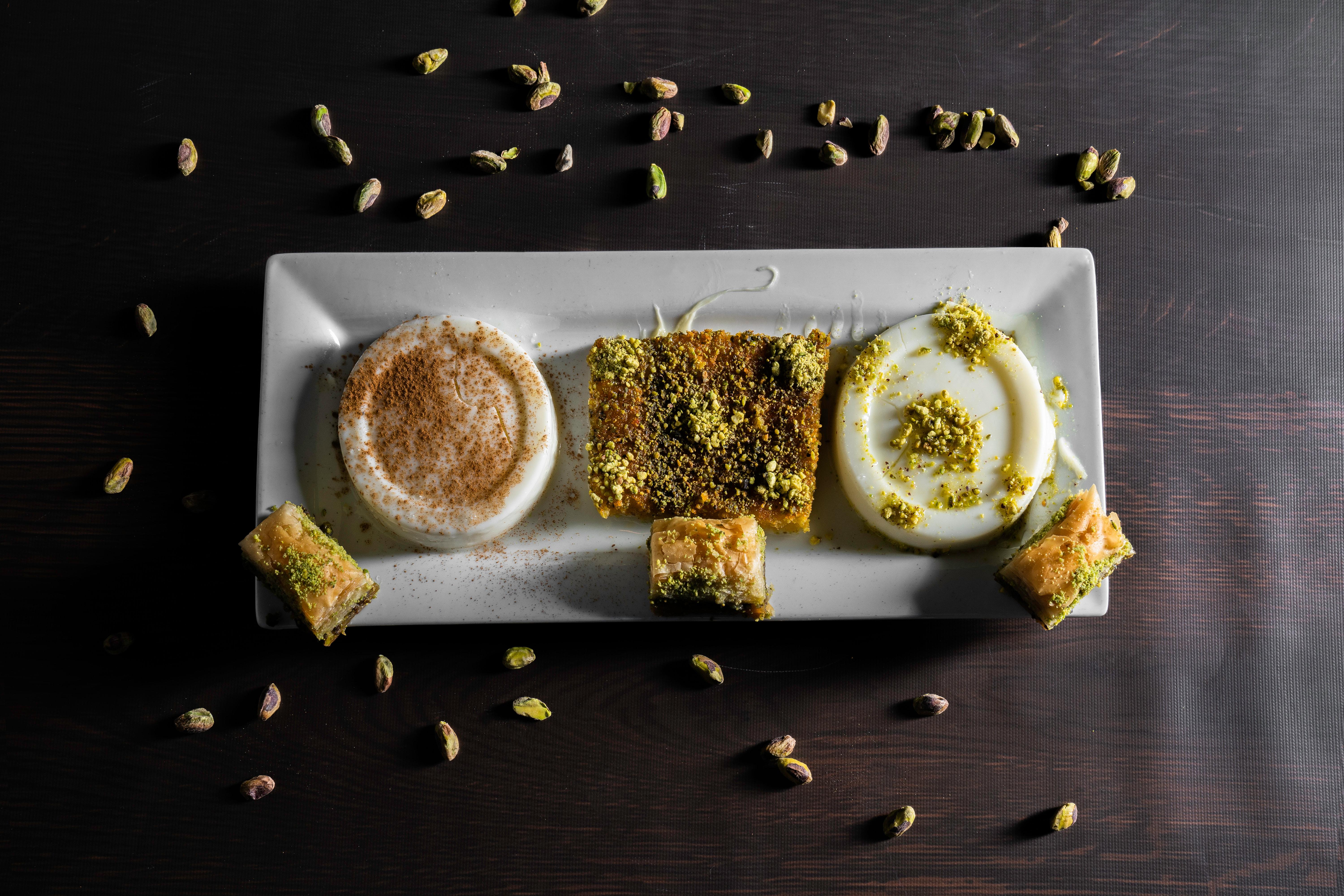 Order Kamil's Sweet Sampler food online from Kamils Lebanese Cuisine store, Clifton on bringmethat.com