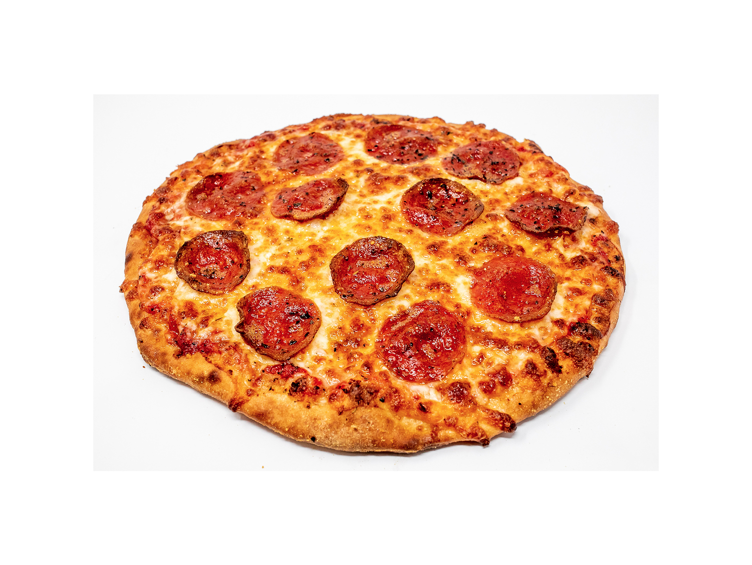 Order Pepperoni Hand Rolled Pizza food online from Buona store, Mount Prospect on bringmethat.com