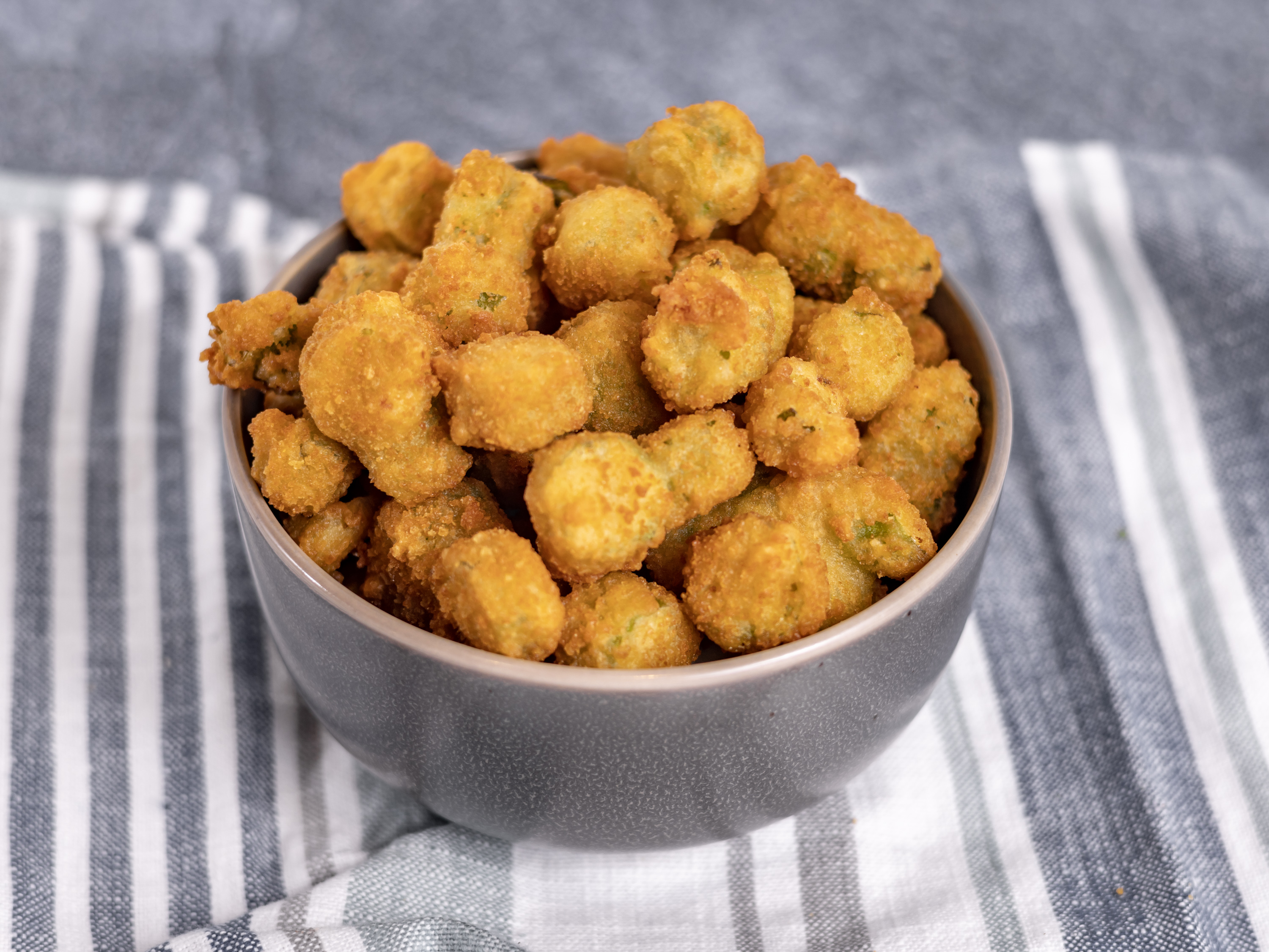 Order Southern Fried Okra food online from Hooks Fish and Chips store, Minneapolis on bringmethat.com