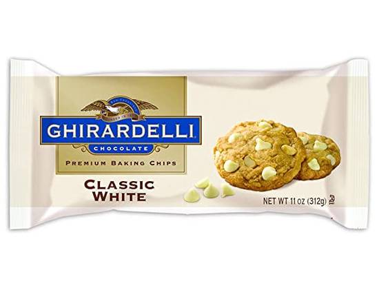 Order Ghirardelli 6 Baking Classic White chip food online from Fair Mart store, Philadelphia on bringmethat.com