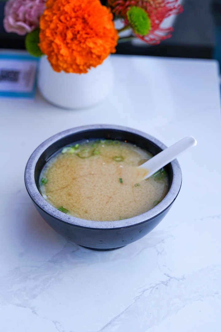 Order Miso Soup food online from Blofish store, Boulder on bringmethat.com