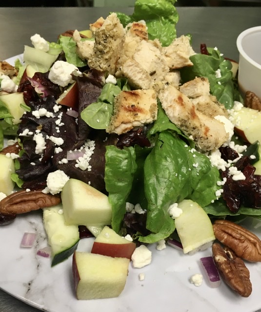 Order Harvest salad food online from Doughnuts & Draughts store, Worcester on bringmethat.com