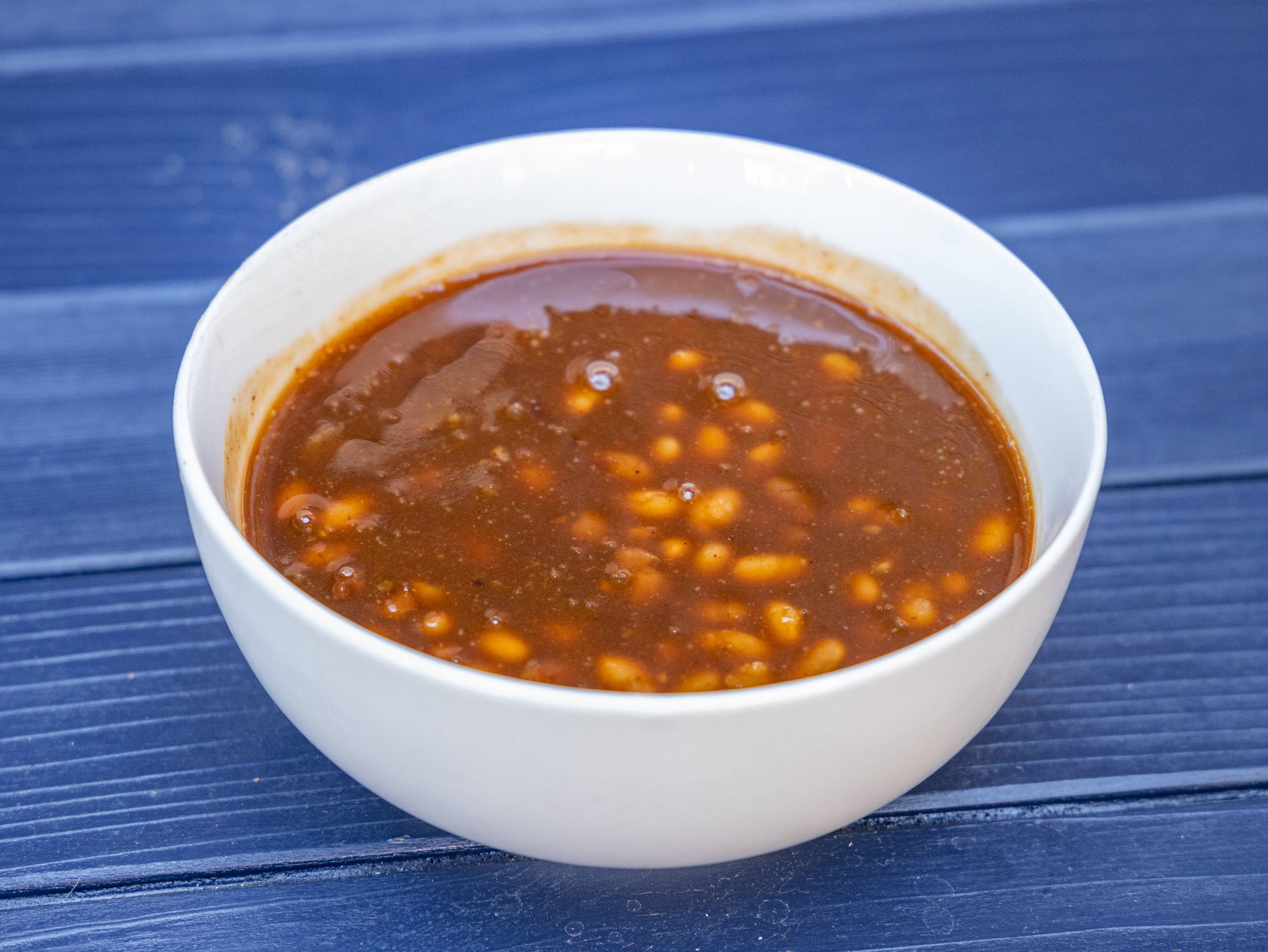 Order BBQ Baked Beans food online from Buffalo Bruce's Mercantile store, Sylmar on bringmethat.com