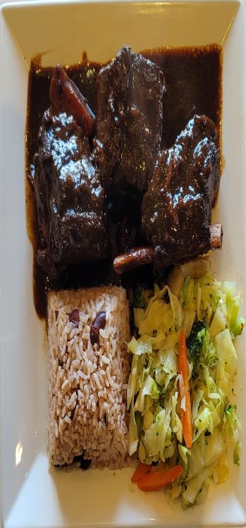 Order Beef Short Ribs food online from Paradise Place Jamaican Cuisine store, Las Vegas on bringmethat.com