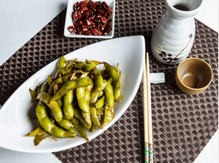Order Edamame food online from Cafe Ginger store, Houston on bringmethat.com