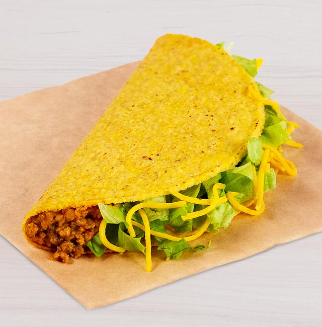 Order Crunchy Taco food online from Taco Bell store, South Jordan on bringmethat.com