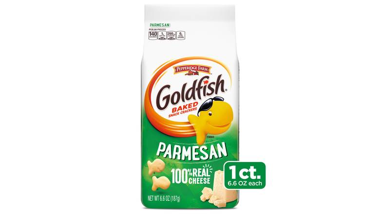 Order Goldfish Parmesan Crackers Snack Crackers food online from Shell Rock Spring store, Bel Air on bringmethat.com