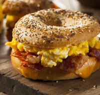 Order Egg Cheese Sandwich food online from Bagels & Deli Express store, White Plains on bringmethat.com