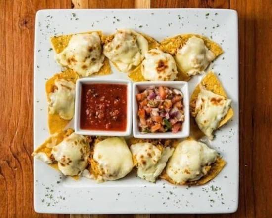 Order Blackened Chicken Nachos food online from Cafe Gecko store, Fairview on bringmethat.com