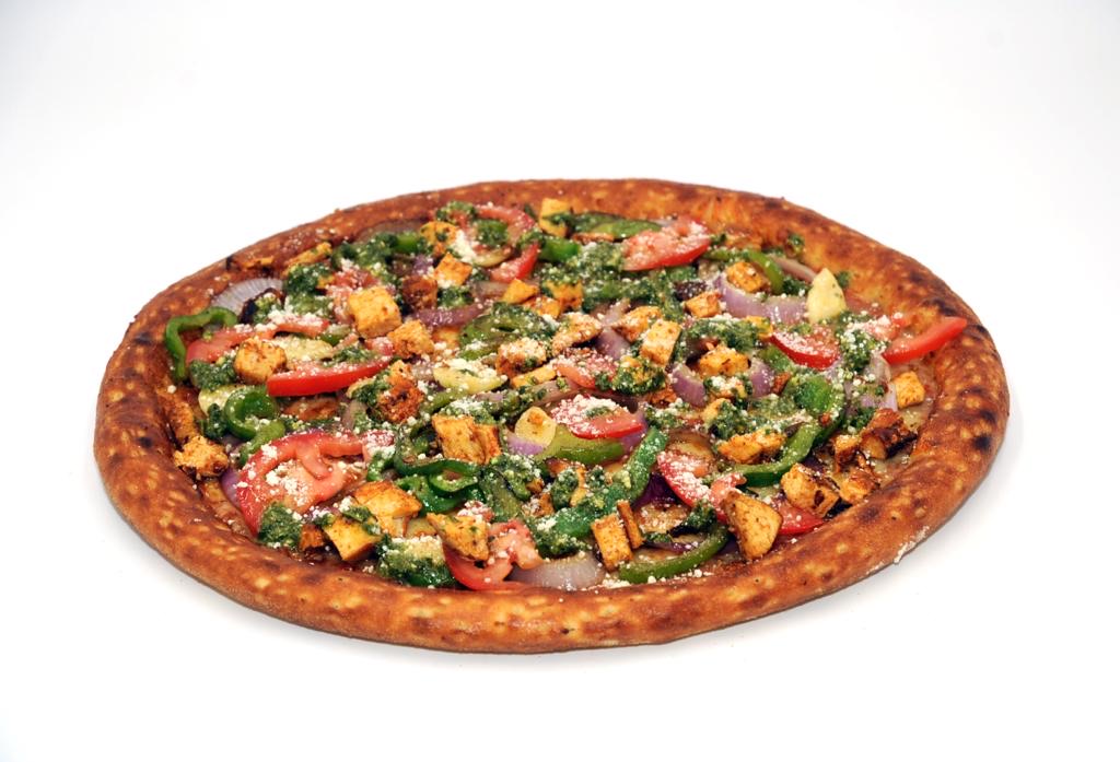 Order **NEW** Mover's Pesto Chicken Pizza food online from Pizza Movers & Calzones store, Washington on bringmethat.com