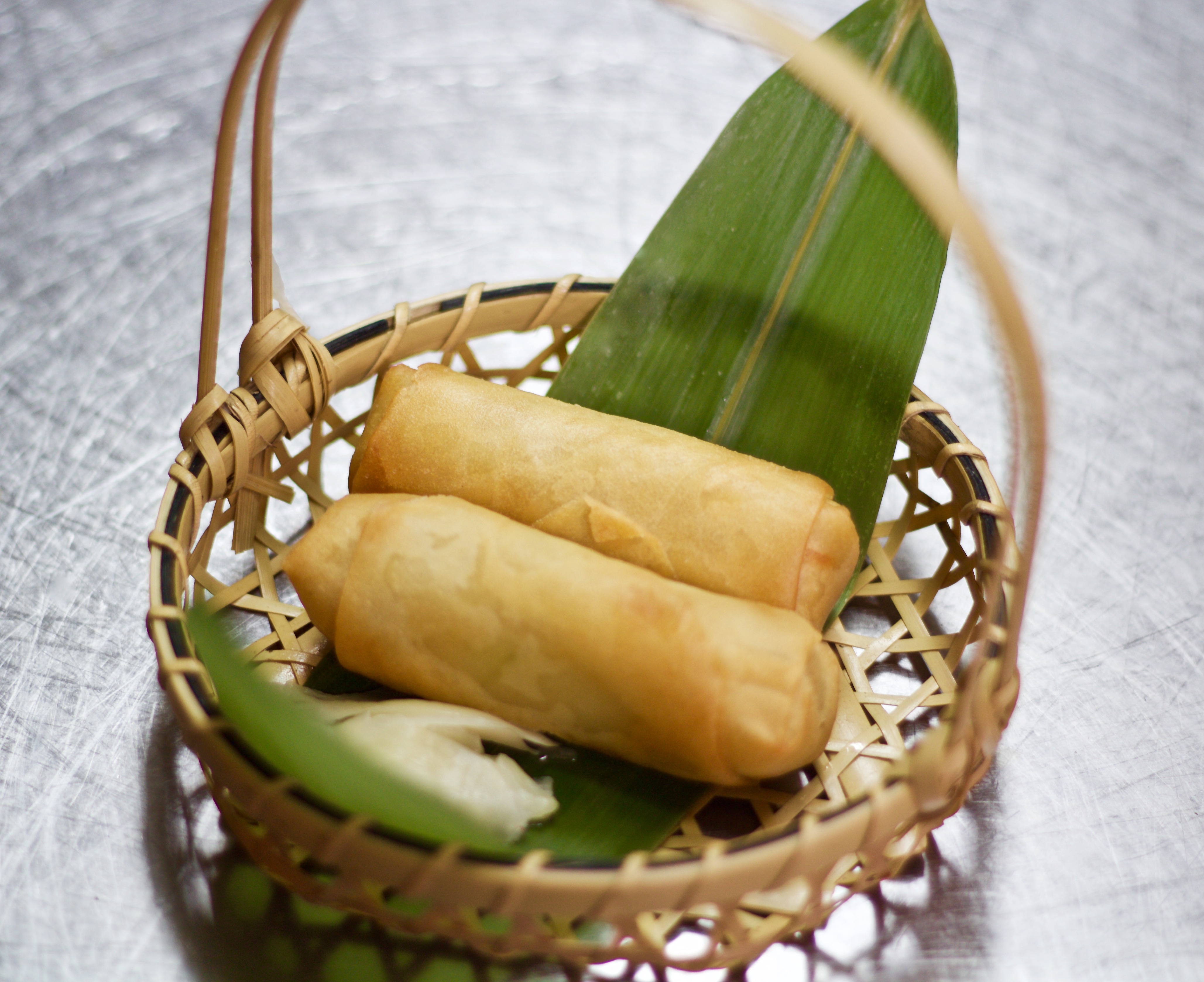 Order 2 Pieces Vegetable Spring Rolls food online from Nancy Chang store, Worcester on bringmethat.com