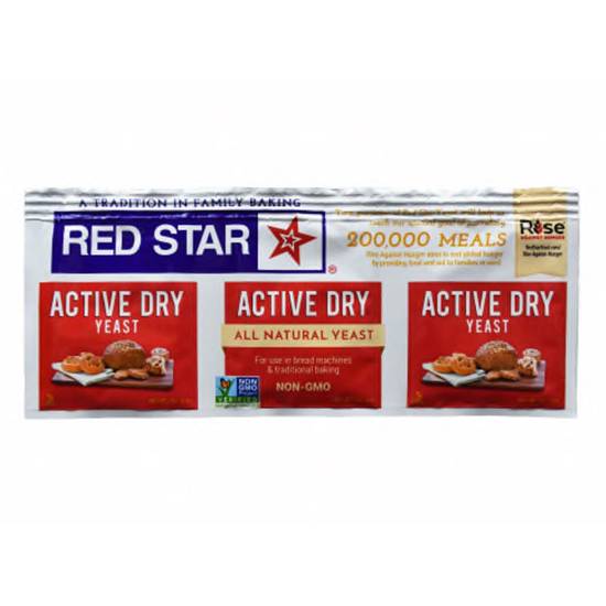 Order Red Star Active Dry Yeast 0.75oz food online from Everyday Needs by Gopuff store, San Leandro on bringmethat.com