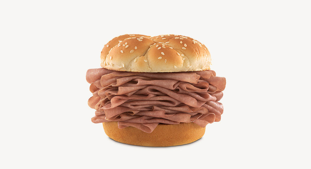 Order Double Roast Beef Sandwich food online from Arby store, Yuma on bringmethat.com