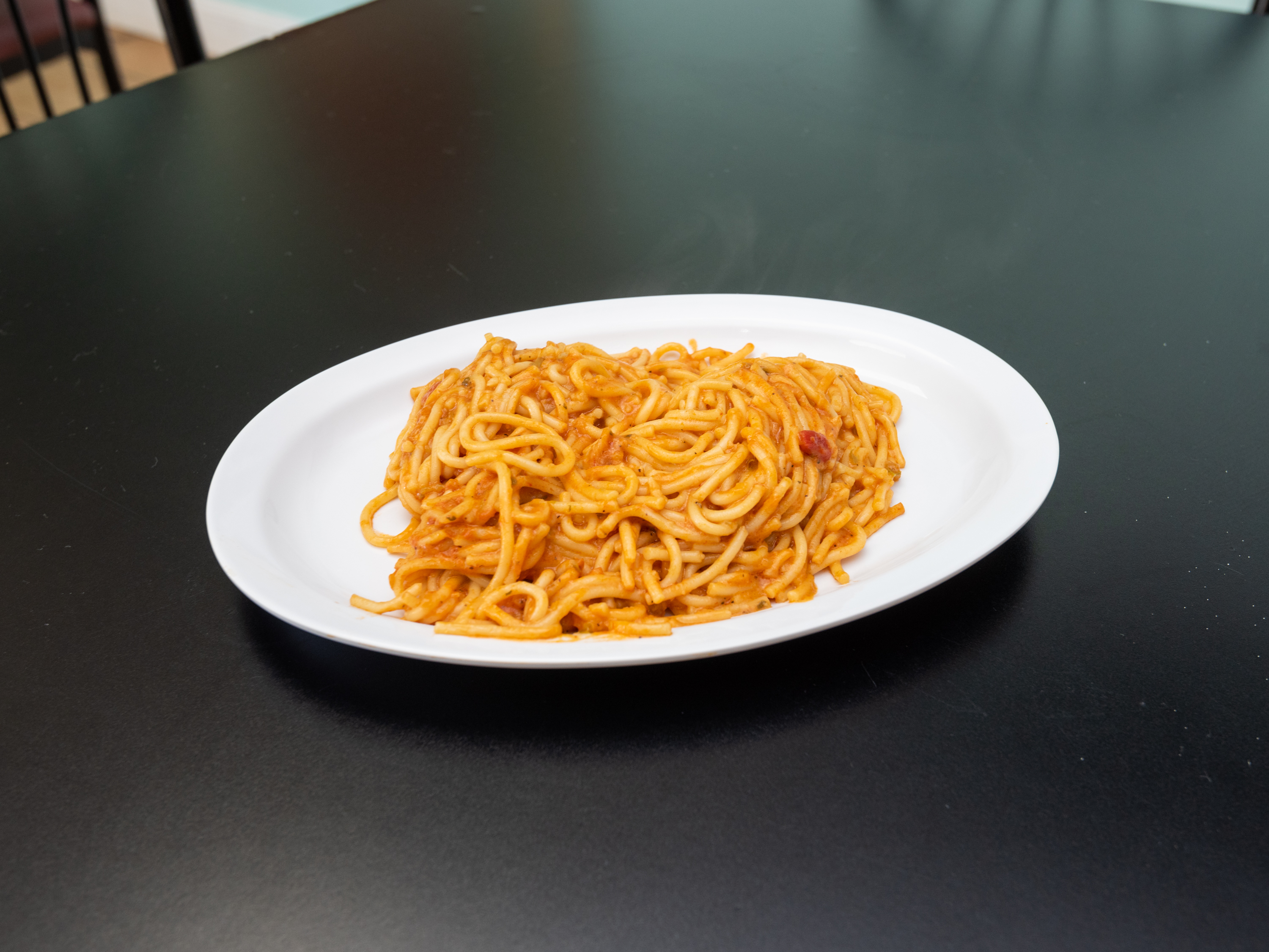 Order Spaghetti food online from Bani Restaurant store, Lowell on bringmethat.com