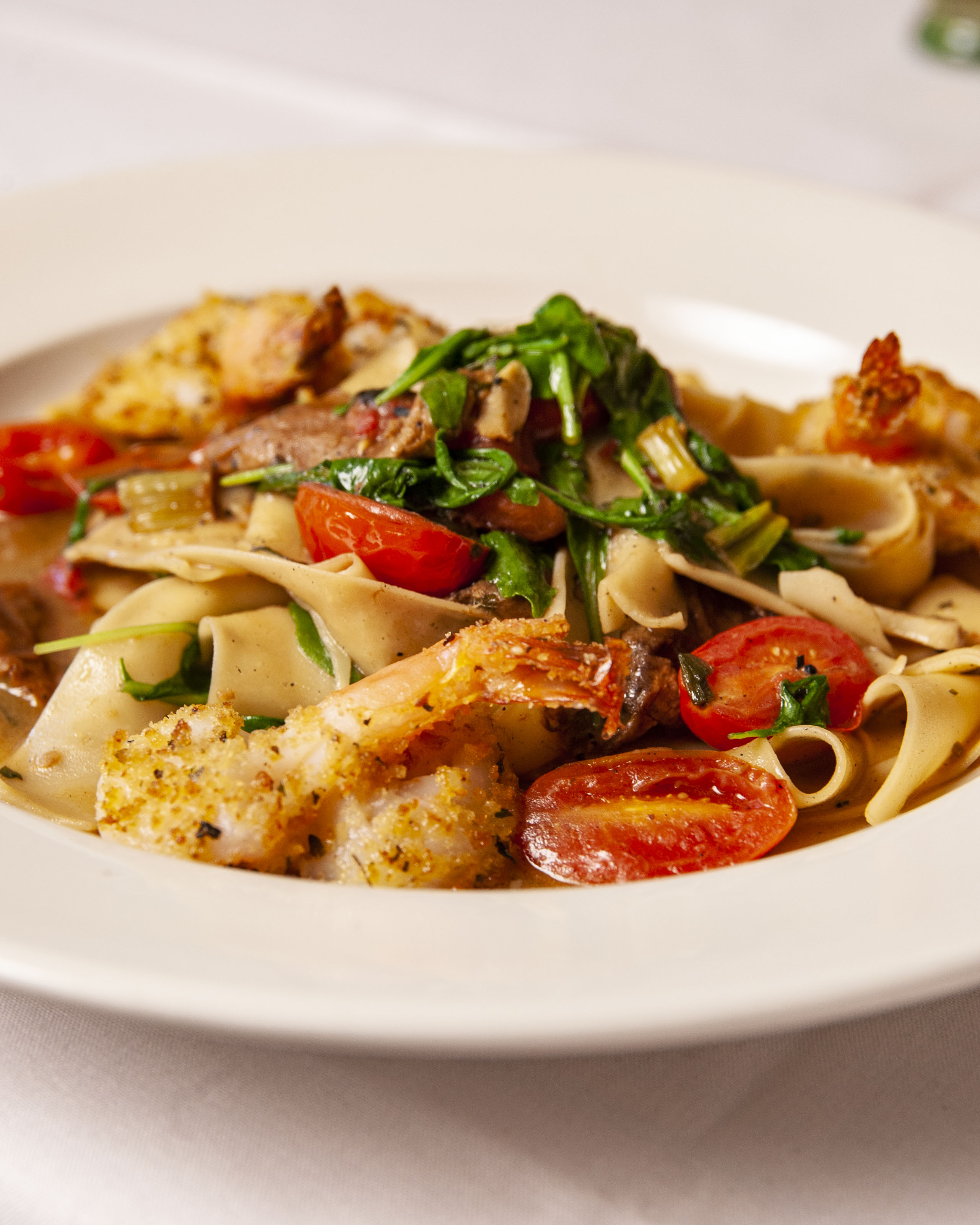 Order Pappardelle Mare Monte food online from Que Pasta Italian Gourmet Deli store, Saddle Brook on bringmethat.com