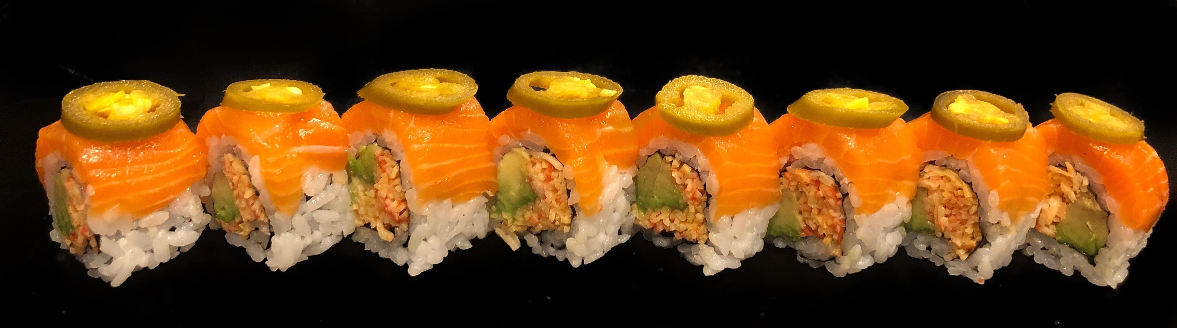 Order House Dragon Roll food online from Tokyo Steakhouse store, Salisbury on bringmethat.com