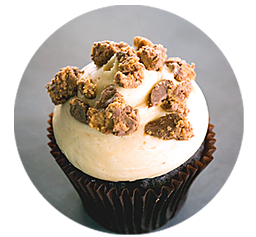 Order Peanut Butter Cup food online from Smallcakes Cupcakery store, Western Springs on bringmethat.com