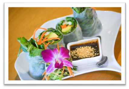 Order FRESH ROLLS (4pcs.) food online from Thai Chili Restaurant store, Salem on bringmethat.com