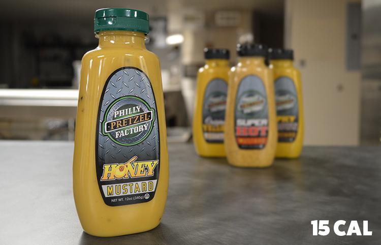 Order Bottle Honey Mustard food online from Philly Pretzel Factory store, Rio Grande on bringmethat.com