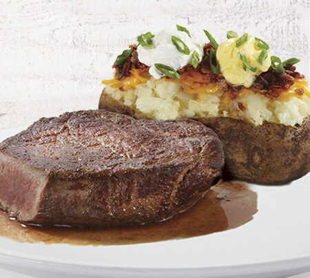 Order 8 Oz Steakhouse Sirloin food online from Shoney's Restaurant store, Powell on bringmethat.com