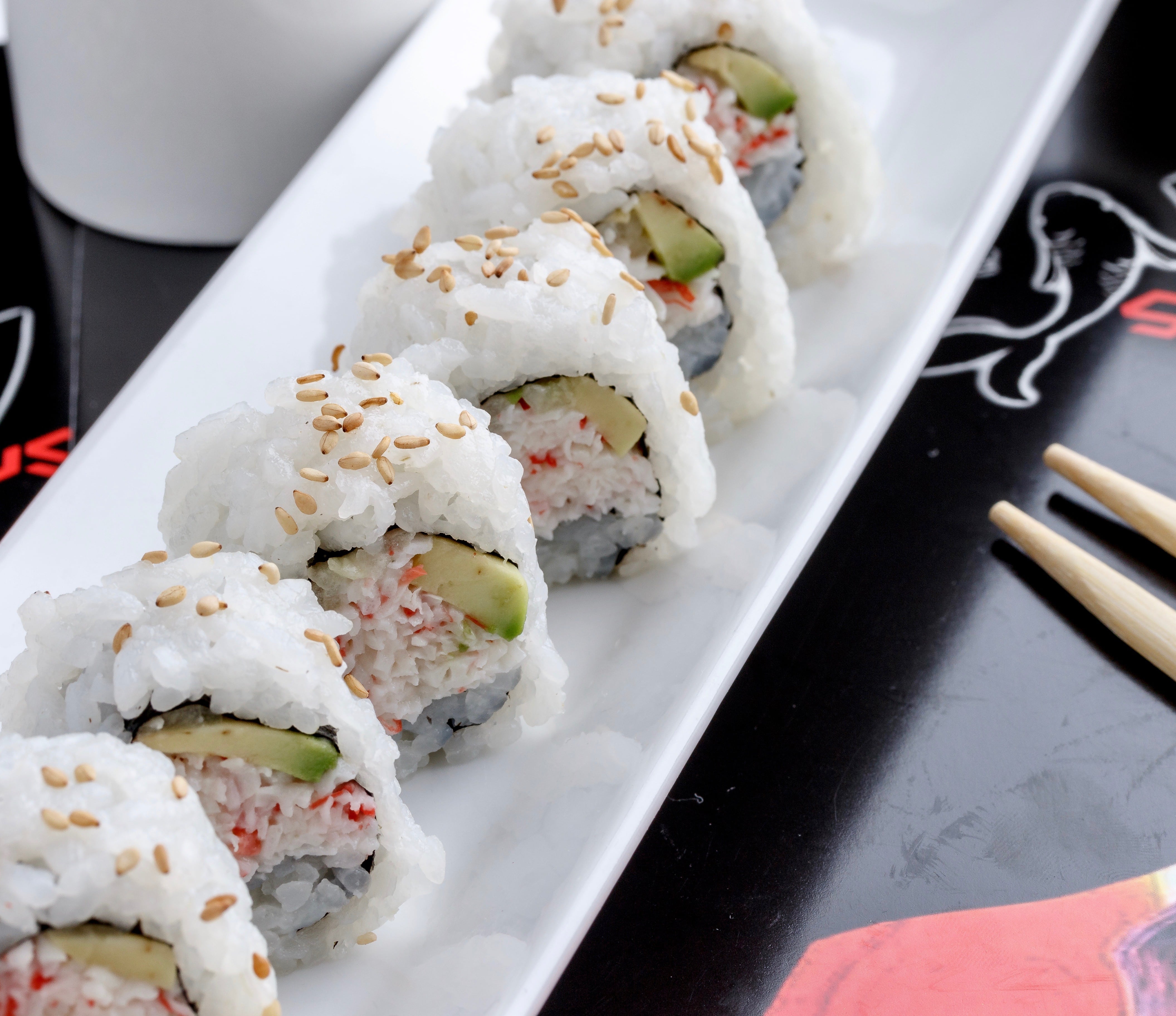 Order Cali Snow Makimono food online from Koi Japanese Sushi Bar & Lounge store, Beaumont on bringmethat.com