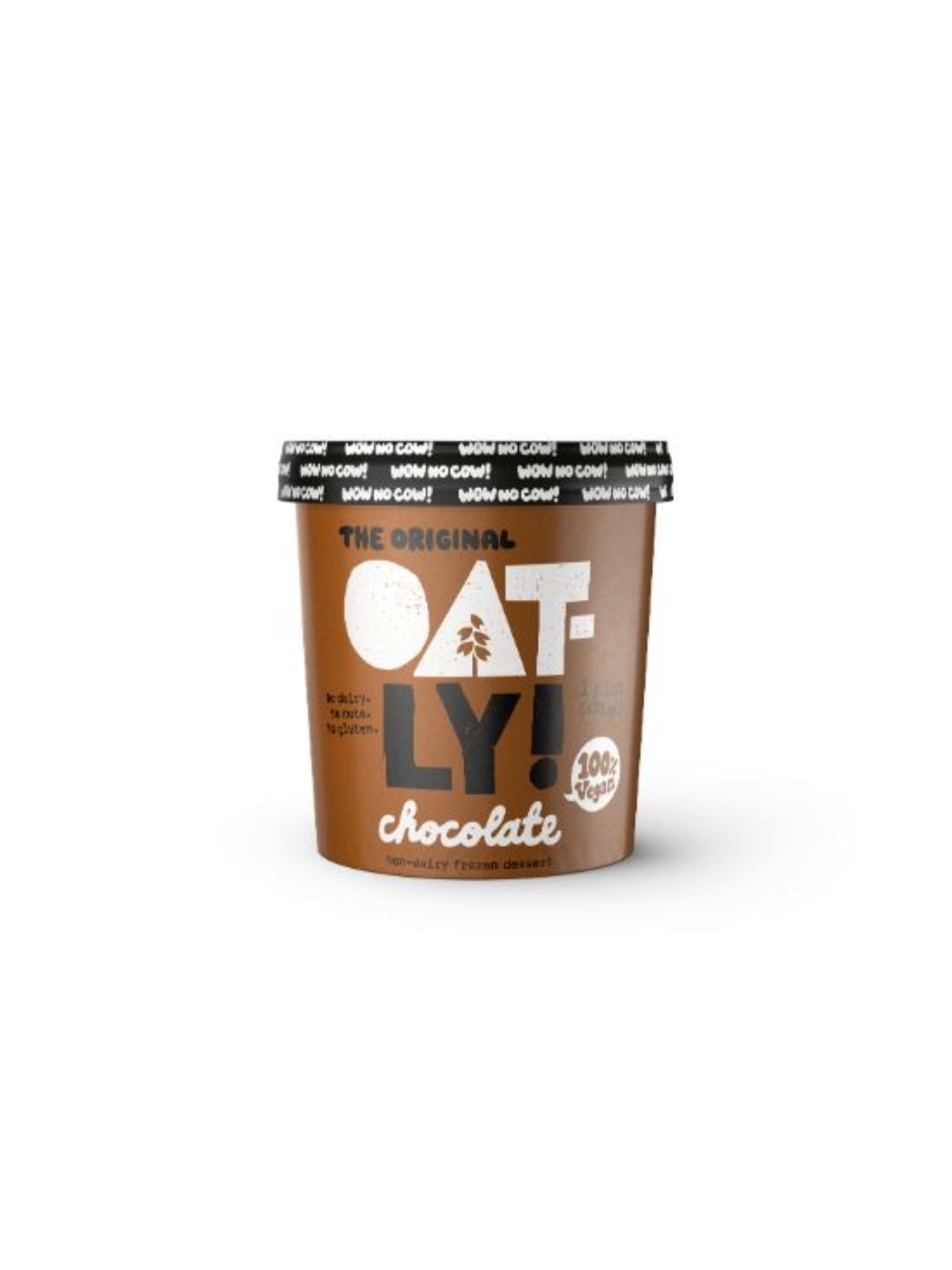 Order Oatly Frozen Dessert Chocolate (1 Pint) food online from Goodees Cravings store, Los Angeles on bringmethat.com