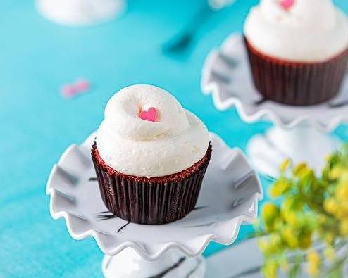 Order Red Velvet cupcake food online from Layers bakeshop store, Westbury on bringmethat.com