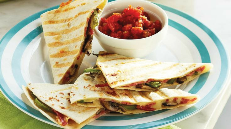 Order Classic Cheese Quesadilla food online from Gold Leaf Pastry Shop store, Linden on bringmethat.com