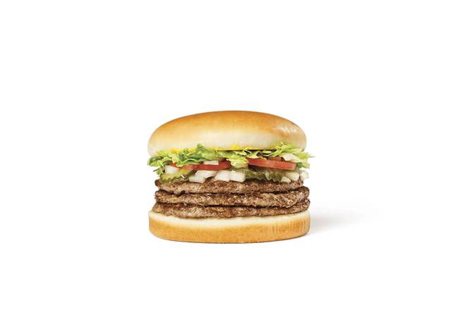 Order #3 Triple Meat Whataburger® food online from Whataburger store, Azle on bringmethat.com