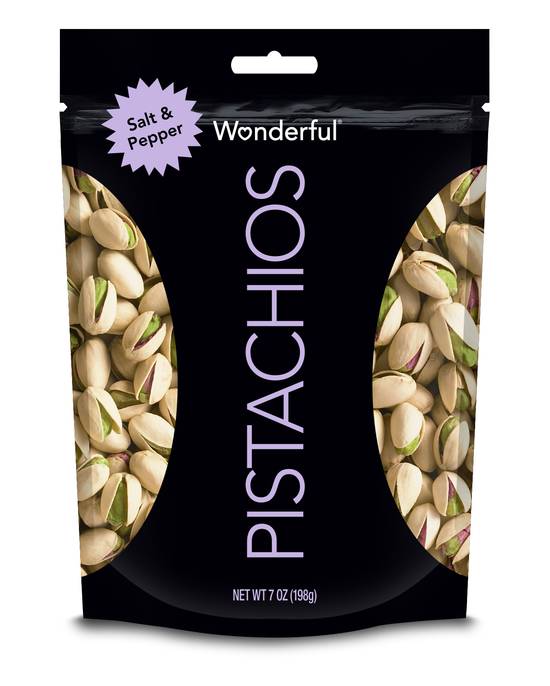 Order Wonderful Pistachios Salt & Pepper (7 oz) food online from Rite Aid store, Yamhill County on bringmethat.com