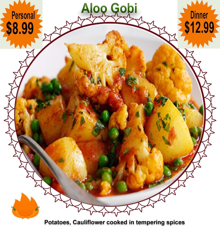 Order L-Aloo Gobi - Vegan food online from Dakshin Indian Bistro - N Hamilton Rd store, Columbus on bringmethat.com