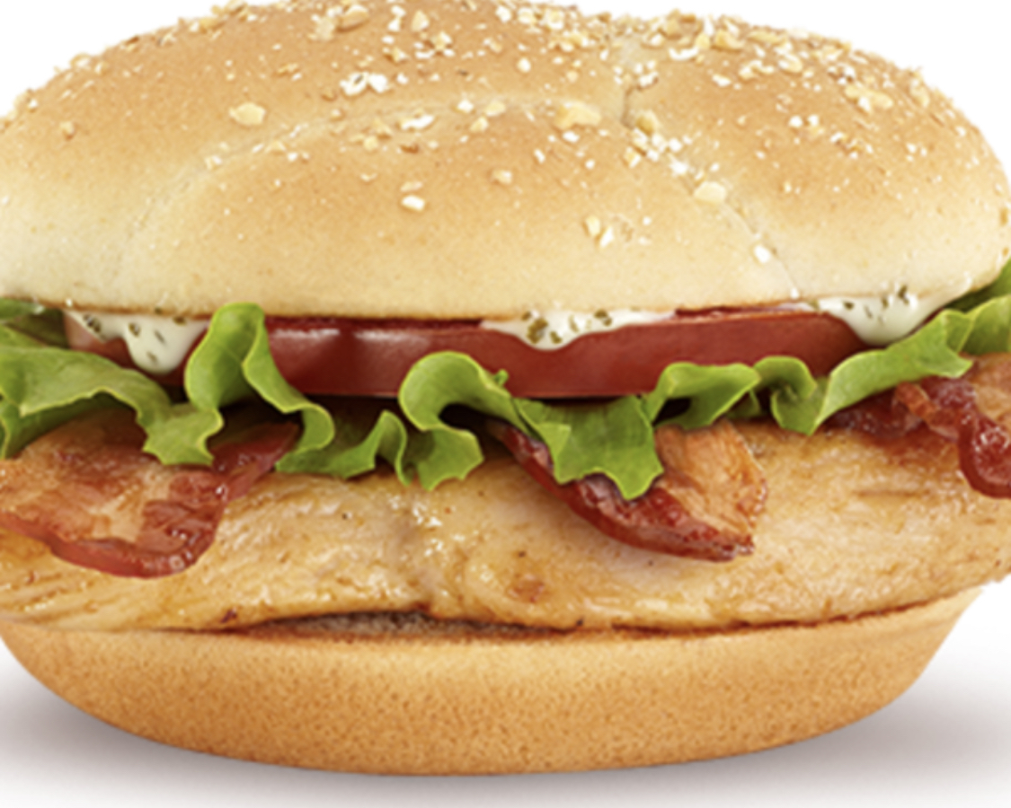 Order Grilled Chicken BLT Sandwich food online from Rockin Rooster store, Chesterfield on bringmethat.com