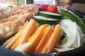 Order Grilled Chicken Salad food online from Frankie Chicago Style Pizza store, Maple Grove on bringmethat.com