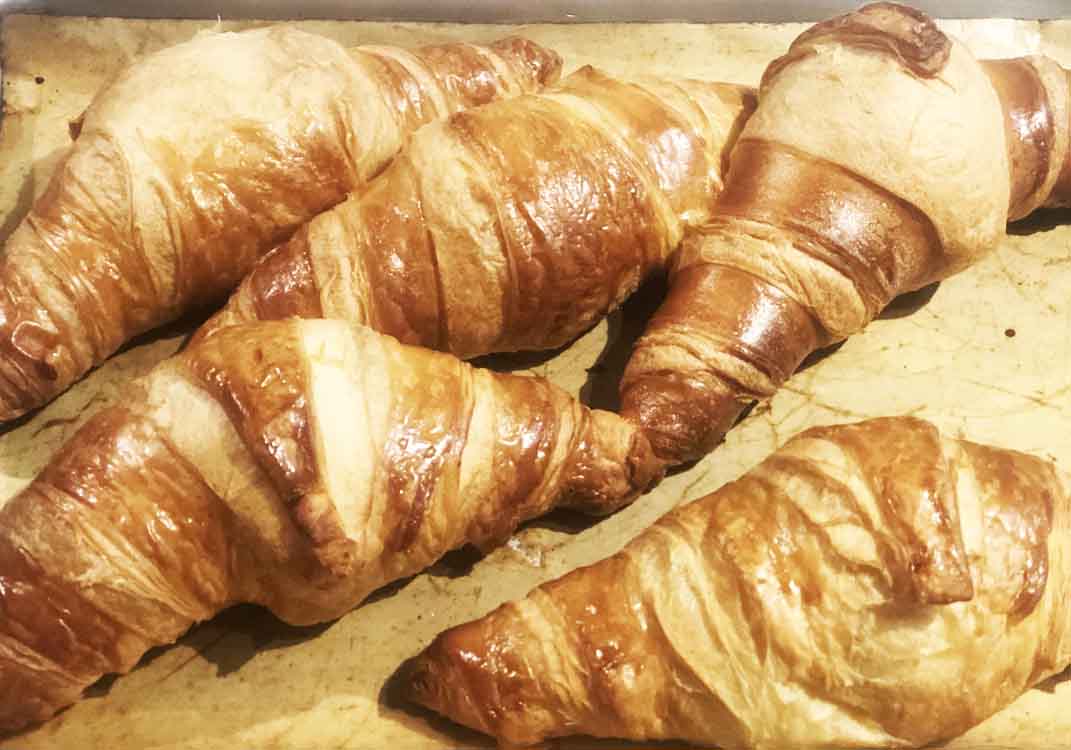 Order Plain Croissant food online from Caffe Bene store, New York on bringmethat.com