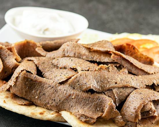 Order Gyro Plate food online from Sharks Fish & Chicken store, Bridgeview on bringmethat.com