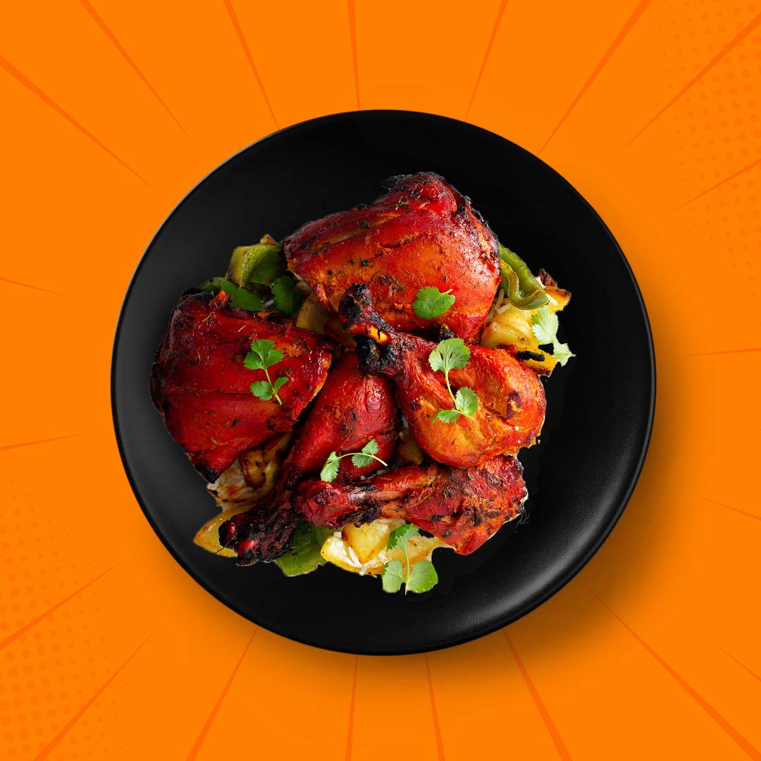 Order Tandoori Spring Chicken food online from Curry Home store, McAllen on bringmethat.com