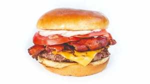 Order Bacon Cheeseburger food online from Outlaw Burger store, Kildeer on bringmethat.com