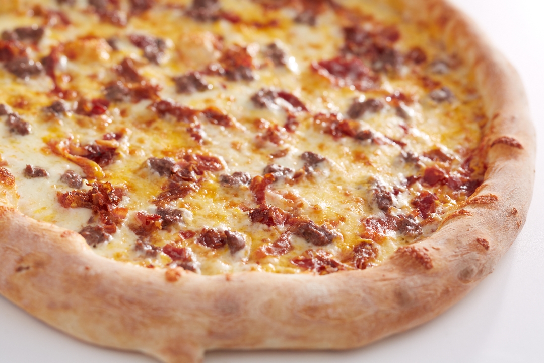 Order 7” Bacon Cheeseburger food online from Sal Pizza store, Chelmsford on bringmethat.com