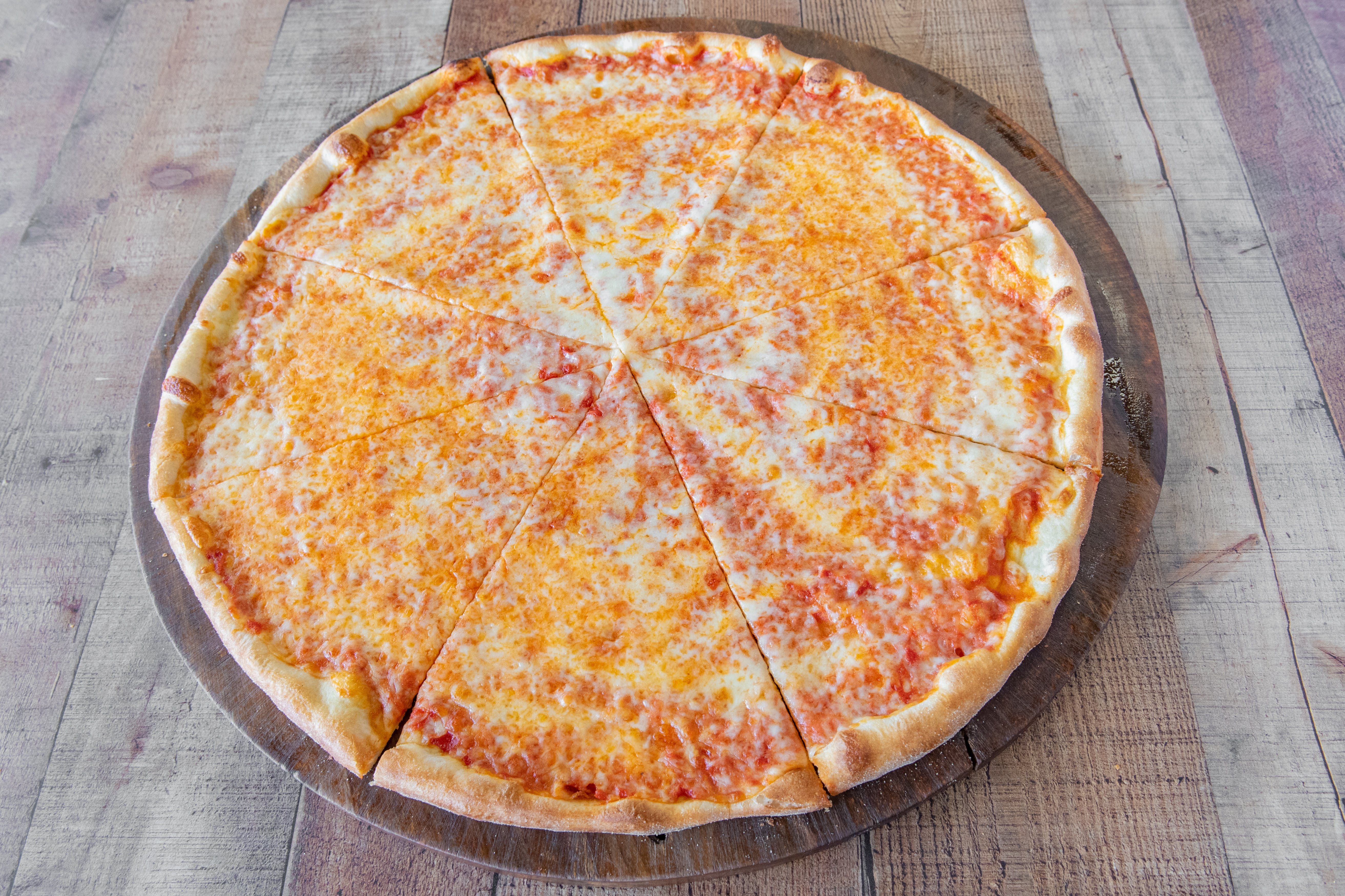 Order Cheese Pizza - Personal 12'' (6 Slices) food online from Tonys Pizzeria & Italian Restaurant store, Audubon on bringmethat.com