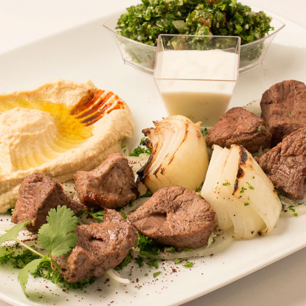 Order M7. Lamb Kabob food online from Zamani Mediterranean Grill store, Spring on bringmethat.com