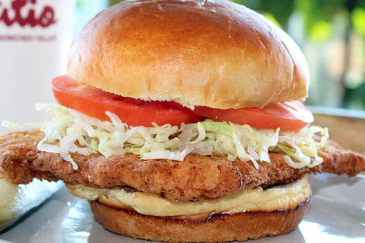 Order Crispy Chicken Sandwich food online from The Patio store, Lombard on bringmethat.com