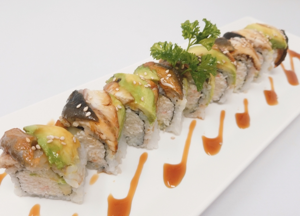 Order Dragon food online from Omoi Sushi store, Fountain Valley on bringmethat.com