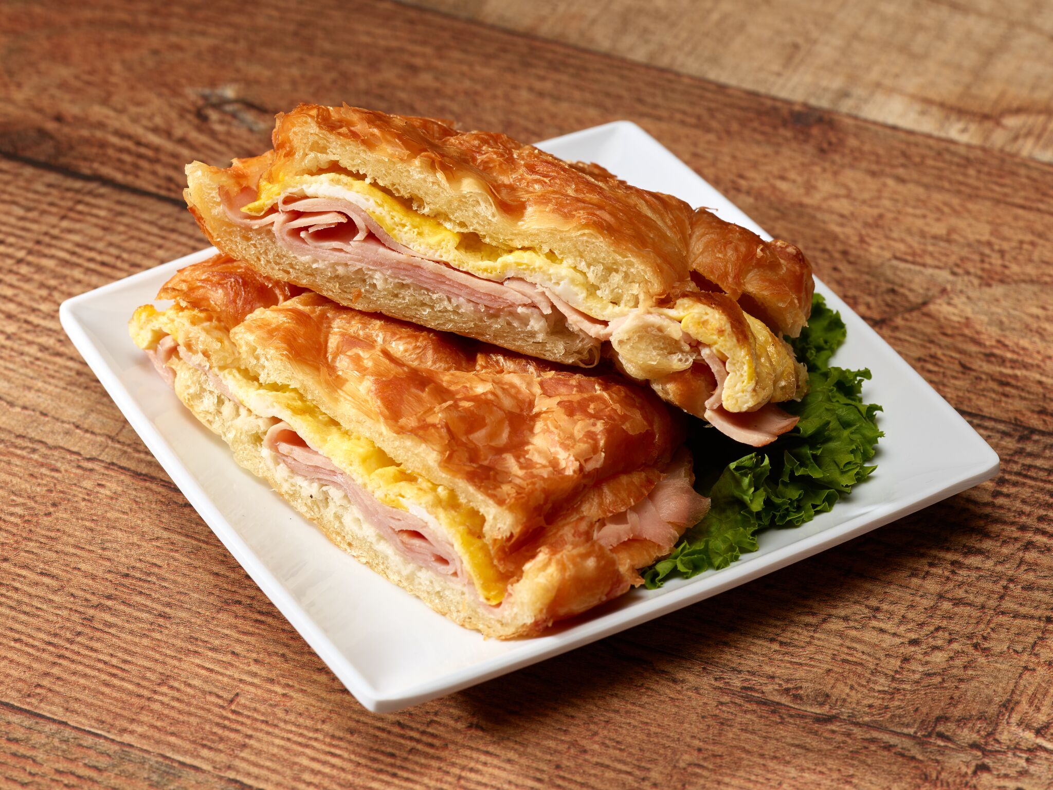 Order Croissant with Meat and Cheese food online from Sweet Chinito store, San Francisco on bringmethat.com
