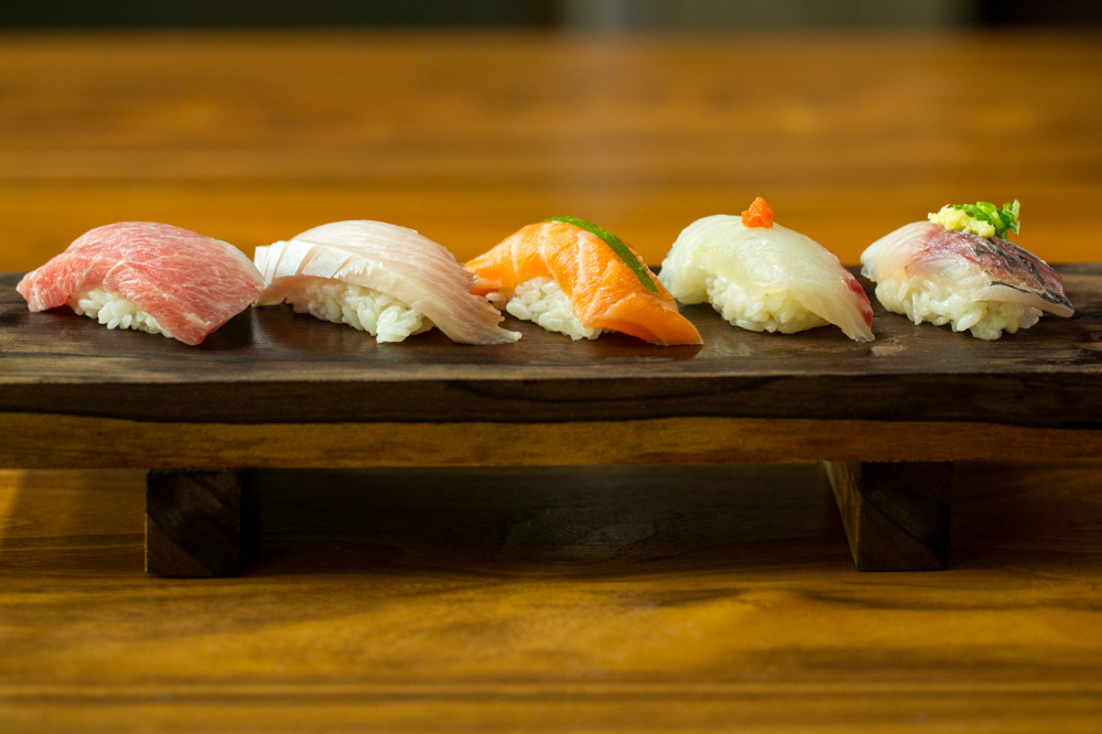 Order Sushi Sampler food online from Taisho Bistro store, Buffalo on bringmethat.com